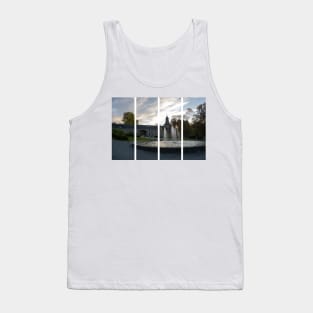 This Castle, during the Battle of the Bulge, housed the Headquarters of Major General Matthew B. Ridgway. Liege Province. Autumn sunny day Tank Top